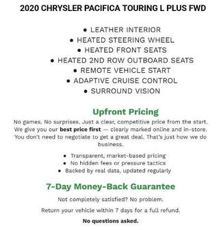 2020 Chrysler Pacifica Touring L Plus FWD