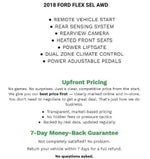 2018 Ford Flex SEL AWD