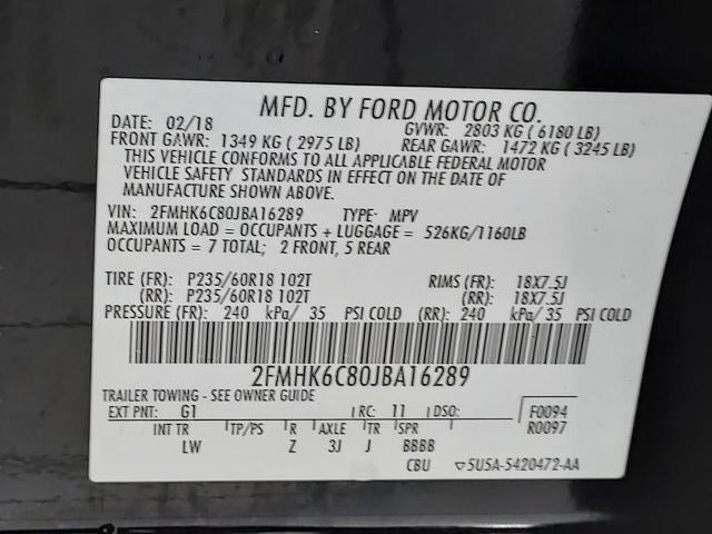 2018 Ford Flex SEL AWD