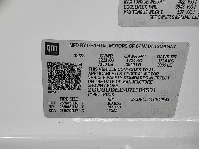 2024 Chevrolet Silverado 1500 Crew Cab Short Box 4-Wheel Drive LT 1LT