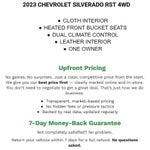 2023 Chevrolet Silverado 1500 Crew Cab Short Box 4-Wheel Drive RST