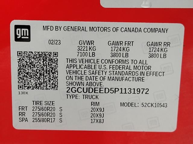 2023 Chevrolet Silverado 1500 Crew Cab Short Box 4-Wheel Drive RST