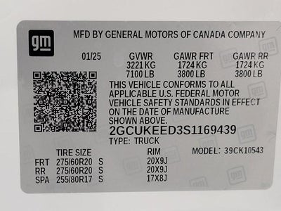 2025 Chevrolet Silverado 1500 Crew Cab Short Box 4-Wheel Drive RST