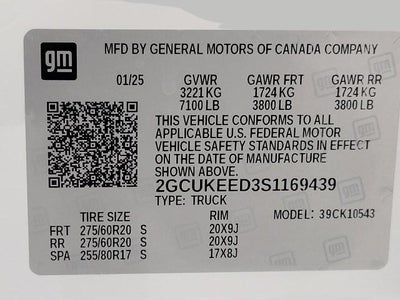 2025 Chevrolet Silverado 1500 Crew Cab Short Box 4-Wheel Drive RST