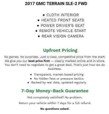 2017 GMC Terrain AWD SLE-2