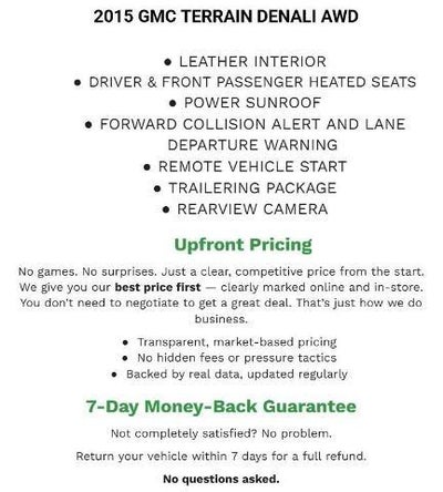 2015 GMC Terrain AWD Denali