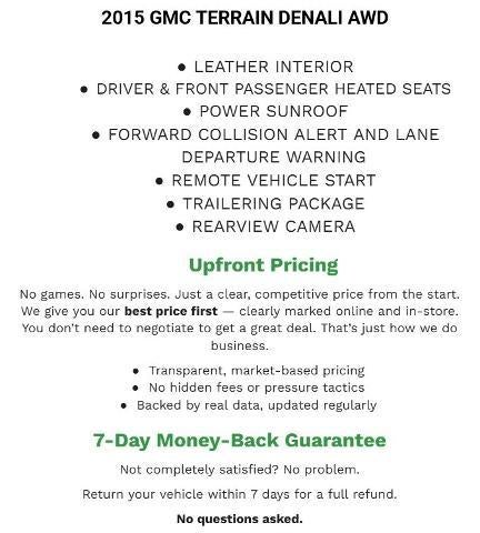 2015 GMC Terrain AWD Denali
