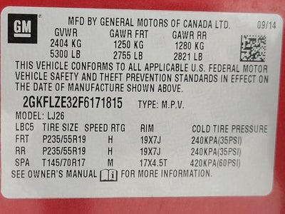 2015 GMC Terrain AWD Denali