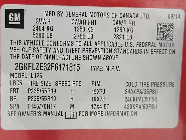 2015 GMC Terrain AWD Denali