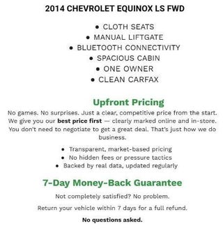 2014 Chevrolet Equinox FWD LS