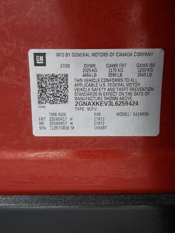 2020 Chevrolet Equinox FWD LT