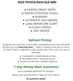 2023 Toyota RAV4 XLE AWD (Natl)