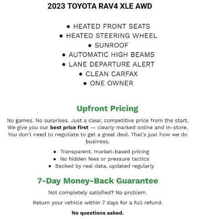 2023 Toyota RAV4 XLE AWD (Natl)