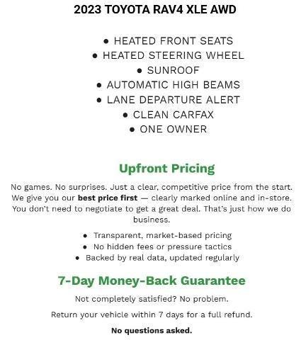 2023 Toyota RAV4 XLE AWD (Natl)