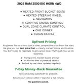 2025 RAM 2500 Lone Star 4x4 Crew Cab 6'4" Box