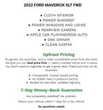 2022 Ford Maverick XLT FWD SuperCrew