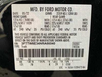 2022 Ford Maverick XLT FWD SuperCrew