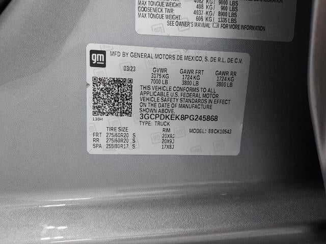 2023 Chevrolet Silverado 1500 Crew Cab Short Box 4-Wheel Drive LT 2FL