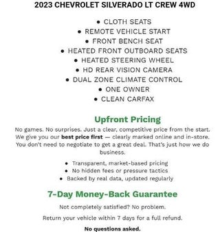 2023 Chevrolet Silverado 1500 Crew Cab Short Box 4-Wheel Drive LT 2FL