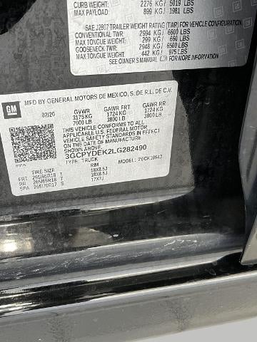 2020 Chevrolet Silverado 1500 Crew Cab Short Box 4-Wheel Drive LT