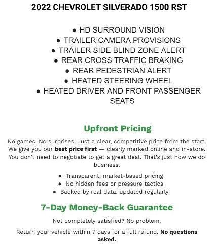 2022 Chevrolet Silverado 1500 Crew Cab Short Box 4-Wheel Drive RST