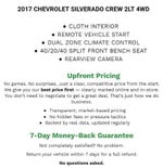 2017 Chevrolet Silverado 1500 Crew Cab Short Box 4-Wheel Drive LT Z71