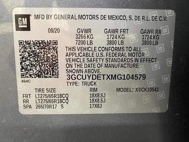 2021 Chevrolet Silverado 1500 Crew Cab Short Box 4-Wheel Drive LT
