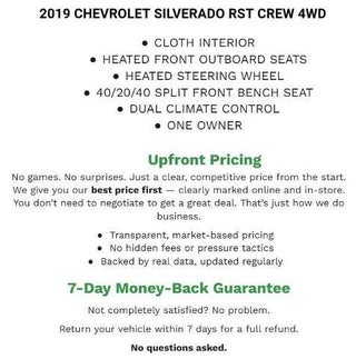 2019 Chevrolet Silverado 1500 Crew Cab Short Box 4-Wheel Drive RST