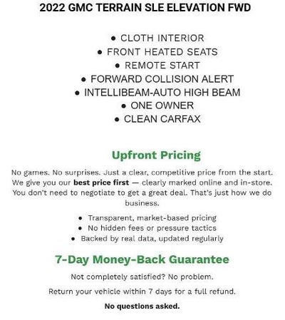 2022 GMC Terrain FWD SLE