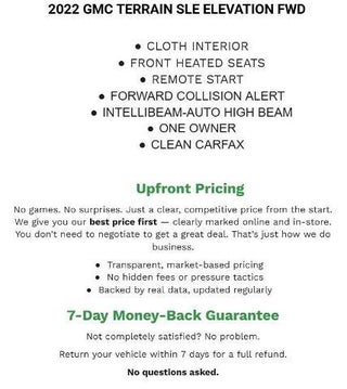 2022 GMC Terrain FWD SLE
