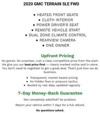 2020 GMC Terrain FWD SLE