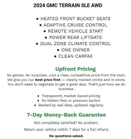 2024 GMC Terrain AWD 4dr SLE