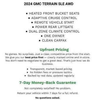 2024 GMC Terrain AWD 4dr SLE