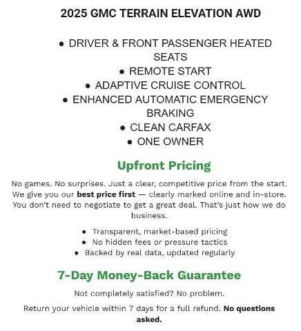 2025 GMC Terrain AWD 4dr Elevation