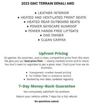 2023 GMC Terrain AWD 4dr Denali
