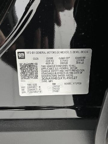 2026 Chevrolet Equinox FWD LT