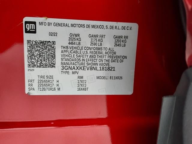 2022 Chevrolet Equinox FWD LT