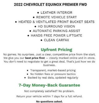 2022 Chevrolet Equinox FWD Premier