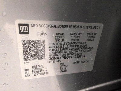 2026 Chevrolet Equinox AWD LT