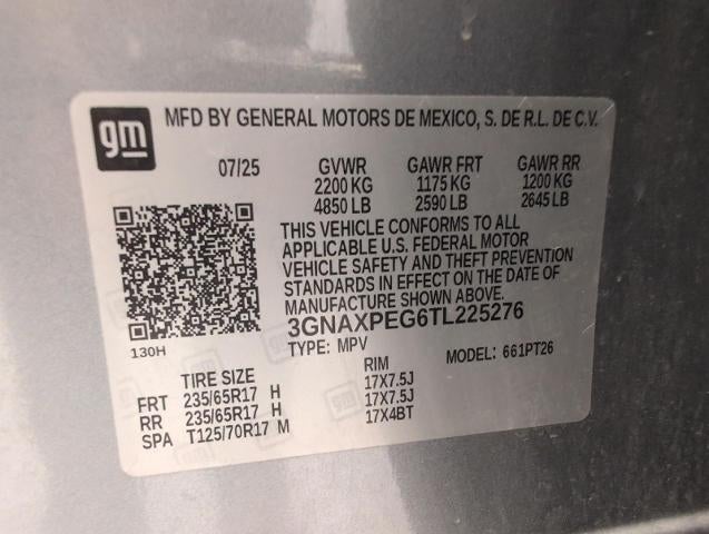 2026 Chevrolet Equinox AWD LT