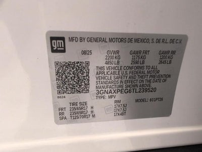 2026 Chevrolet Equinox AWD LT
