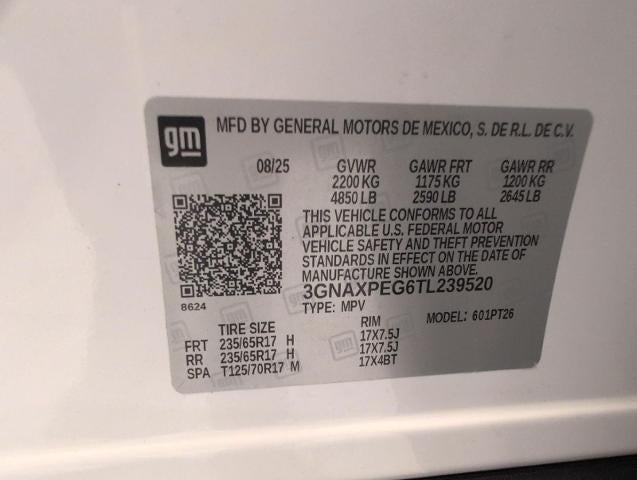 2026 Chevrolet Equinox AWD LT