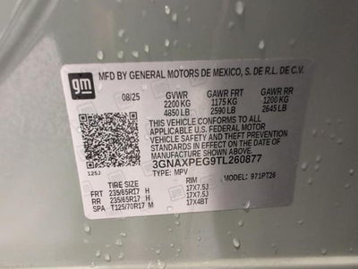 2026 Chevrolet Equinox AWD LT