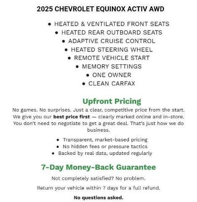 2025 Chevrolet Equinox AWD ACTIV
