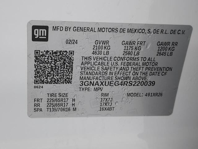 2024 Chevrolet Equinox AWD LT