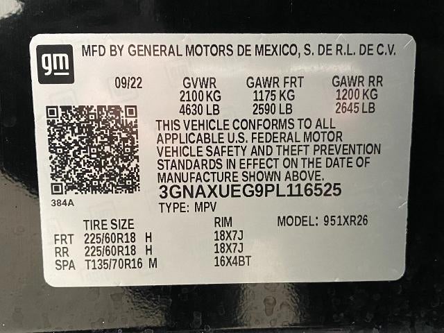 2023 Chevrolet Equinox AWD 4dr LT w/1LT