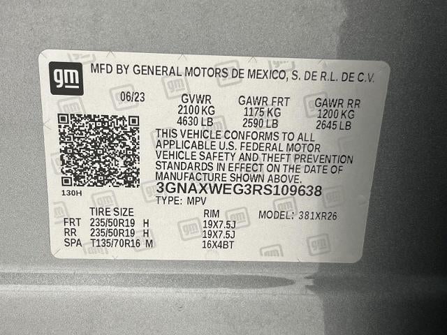 2024 Chevrolet Equinox AWD RS