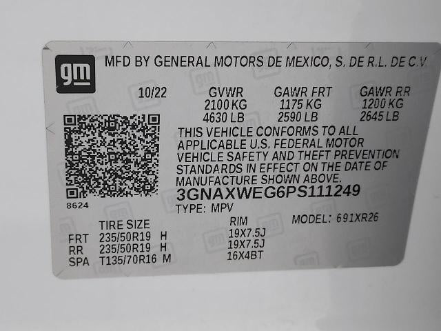 2023 Chevrolet Equinox AWD 4dr RS