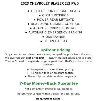 2023 Chevrolet Blazer FWD 4dr LT w/2LT