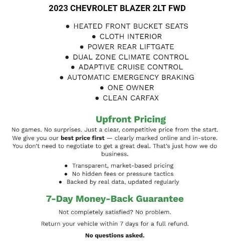 2023 Chevrolet Blazer FWD 4dr LT w/2LT